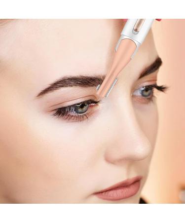 Buy Rechargeable Electric Eyebrow Trimmer - Double Blade Facial Hair Remover Set for Women - Buy Online on SooperMarket.com