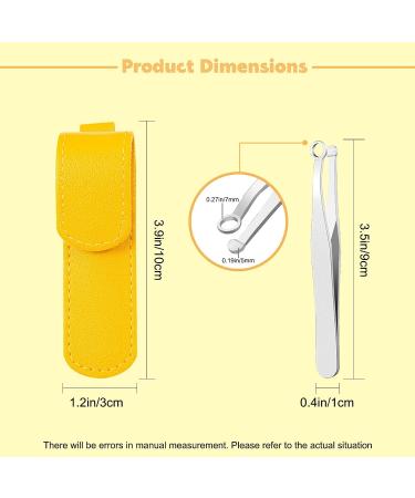 Stainless Steel Nose Hair Trimmer & Tweezers Set | Precision Hair Removal Tool for Men & Women | Eyebrow Clippers included | 1 Pack Silver - Buy Online on SooperMarket.com
