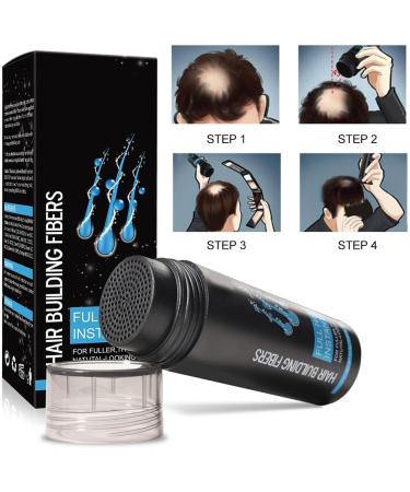 Hair Building Fibers Hair Building Fibres Powder Hair Fibres Dark Brown Hair Fibres For Thinning Hair Hair Loss Concealer Fiber Hair Building Fibres & Hair Fibers (Dark Brown) - Buy Online on SooperMarket.com