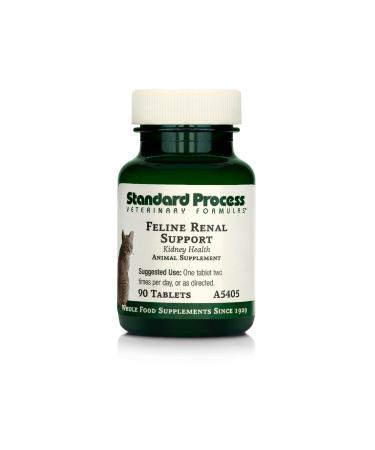 Standard Process - Feline Renal Support - Kidney and Urinary Health for Cats - 90 Tablets