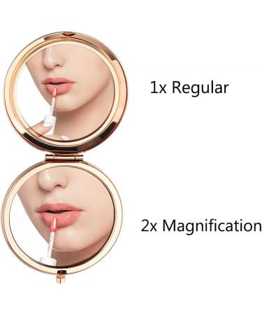 BNQL 21st Birthday Gifts Mirror - Happy 21 Birthday Pocket Makeup Mirror (Rose Gold) - Buy Online on SooperMarket.com