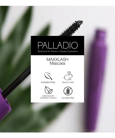 Palladio Maxxxlash Lengthening Mascara - Black | Long-lasting formula for dramatic lashes - Buy Online on SooperMarket.com