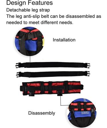 Medical Transfer Belt Waist Patient Walking Gait Lift Sling Seat Assistant Rehabilitation Belt with Leg Loop Wheelchair Auxiliary Belt Health Care (Size : 99cm-115cm) - Buy Online on SooperMarket.com
