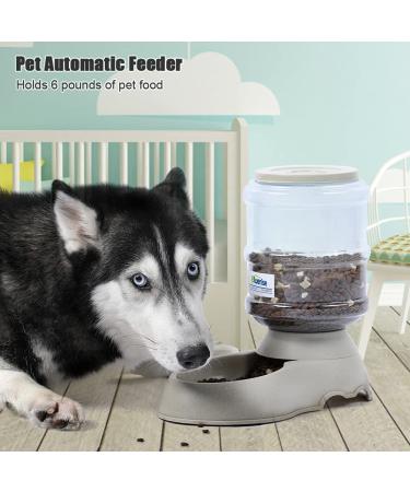 BLUERISE Automatic Dog Water Bowl Dispenser - Self-Feeding Gravity Refill for Pets - BPA-Free & Easy to Clean - Buy Online on SooperMarket.com