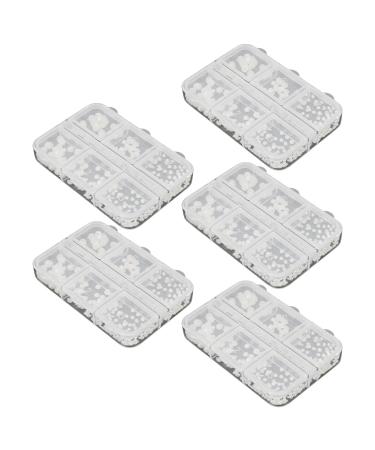 Nail Art Beads Charms White Nail Charms Small Home Decor for Girl (DQ-A02)