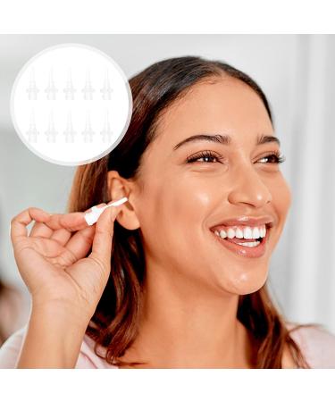 10pcs System Easy Tubes Replacement Earwax Removal Tips - Disposable Transparent Tips for Portable Ear Irrigation System - Buy Online on SooperMarket.com