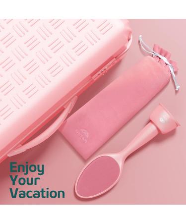 Sunivaca Glass Callus Remover Foot File - 2-Sided Pedicure Tool for Soft Feet - Pink - Buy Online on SooperMarket.com