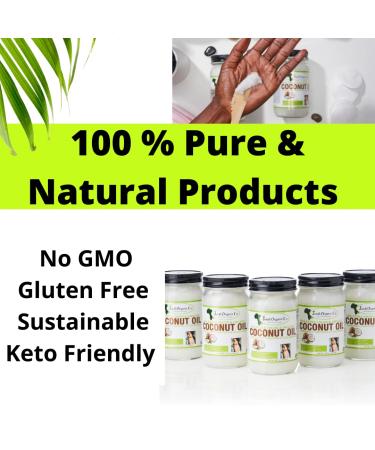Juka's Organic Coconut Oil - 100% Organic, Unprocessed, Unrefined, Extra Virgin & Cold Pressed - 16.9 oz - Buy Online on SooperMarket.com