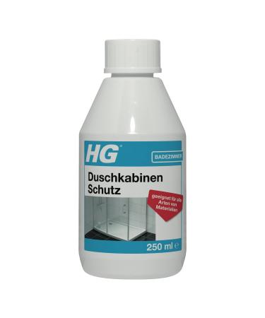 HG shower cabins protection prevents lime and dirt deposits in the shower e.g. on glass doors fittings and tiles makes cleaning - 250 ml