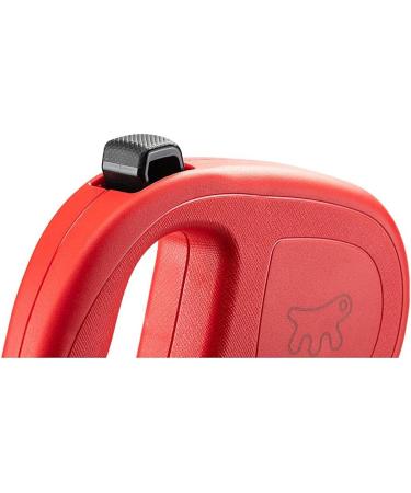 Buy Ferplast Flippy One Dog Leash for Medium Dogs - 5m Retractable Lock Button Lightweight & Durable Red - Ships Internationally - Buy Online on SooperMarket.com