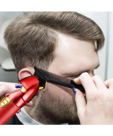 Hair Clippers USB Rechargeable Electric Beard Trimmer Barbers Hair Grooming Kit Red Metal Beard Trimmer - Buy Online on SooperMarket.com