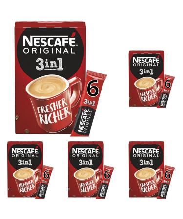 Nescaf Original 3in1 17 g 6 Count (Pack of 5)
