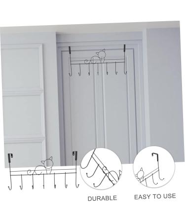 ABOOFAN Jacket Hanger Towel Rack Over Door Towel Hook Cabinet Hooks Over The Door Hook Hangers Clothes -Mounted - Buy Online on SooperMarket.com