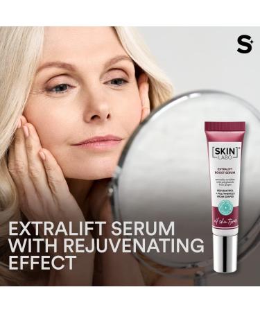 SkinLabo - Extralift Serum With Grape Polyphenols. Face serum with antioxidant anti-pollution and plumping action. 15 ml. - Buy Online on SooperMarket.com