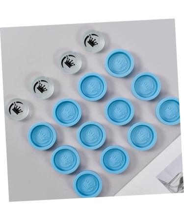 12 Pcs Mold Silicone Cupcake Small Stainless Steel Bowls International Chess Doll Bath Tub Silicone Baking Silicone Chess Moulds Baking Fondant Fudge Baking Tools Silica Gel 3.5X3.5X0.8CMx2pcs Bluex2pcs - Buy Online on SooperMarket.com