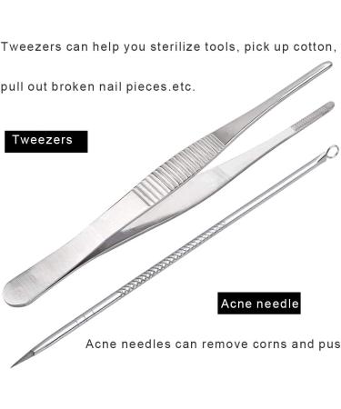Premium 8Pcs Ingrown Toenail Tools Kit for Nail Treatment - Correction Clippers, File Lifter, Professional Pedicure Tool - Buy Online on SooperMarket.com