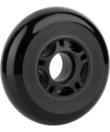 WHEELCOME 8-Pack 85a Inline Skate Wheels - 80mm Replacement Wheels for Roller Hockey Skates and More - Black - Buy Online on SooperMarket.com