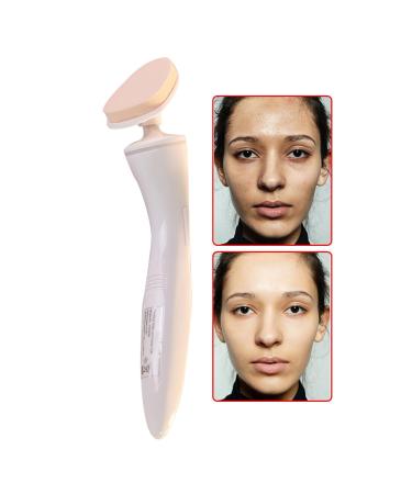 Electric Brush for Makeup - Portable 360 Degrees Rotating Electric Blush Brush - Powder Foundation Brush for Home Travel Makeup Brush for Liquid Cream Powder Dalynn Electric Powder Puff (Battery Model)