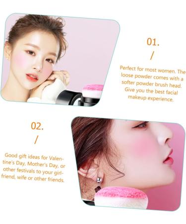 FOYTOKI 2pcs Oil Control Cushion Blush Makeup Blush Cushion Makeup Putty Blush Pink Blush Blusa Rosy Plastic - Buy Online on SooperMarket.com