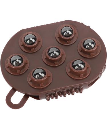Manual Magnetic Beads Gloves Massager Handheld Roller Guasha Massager with Magnetic Beads 360 Degree Rotating Multifunctional Manual Massager - Buy Online on SooperMarket.com