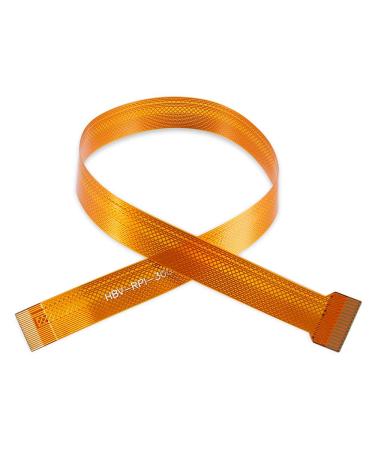 DORHEA 30cm/11.8inch Raspberry Pi Zero Camera Cable Ribbon FFC 11.8 inch Extension Cable Specific Camera Cable 15 Pin 22 Pin for Raspberry Pi Zero or Zero W