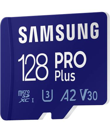 Samsung PRO Plus 128GB microSDXC Memory Card | Up to 160MB/s | UHS-I U3 A2 V30 | Full HD & 4K UHD | For Android Smartphones, Tablets, GoPro, DJI Drone | Model: MB-MD128KB/AM - Buy Online on SooperMarket.com