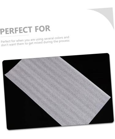 Angoily 200 Sheets Pearl Cotton Highlighter Hair Bleach Hair Dye Coloring Board Hair Coloring Film Hairdressing Tool Hair Tinting Strips Hair Coloring Supply Shims Hair Dye Mask Major Foam 41.2x14.8cmx4pcs Whitex4pcs - Buy Online on SooperMarket.com