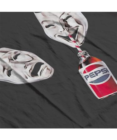 All+Every Pepsi Theatre Masks Women's T-Shirt S Charcoal - Buy Online on SooperMarket.com