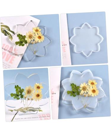 Operitacx Coaster Silicone Mold Resin Epoxy Flexible Silicone Coaster Mold Cup Mat Making Mold Manual Tool - Buy Online on SooperMarket.com