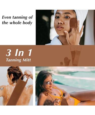 Tanning Glove Self Tanning Glove Self Tanning Glove Self Tanning Mitt Applicator Tanning Glove for Self-Tanning and Exfoliating - Buy Online on SooperMarket.com