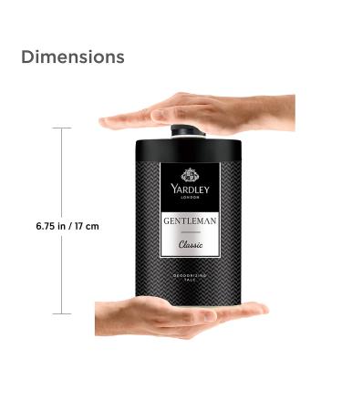 Yardley Gentleman Talcum Powder 8.8oz - Luxurious Men's Body Powder - Buy Online on SooperMarket.com