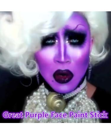 Go Ho Cream Purple Face Paint Stick (1.06 Oz) - Waterproof Full Body Makeup for Halloween Cosplay - Adults & Children - Buy Online on SooperMarket.com