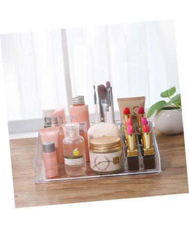 ABOOFAN 2pcs for Case Display Lipgloss Storage Slots Stand Organizer Transparent Shelf Lipsticks Acrylic mediumx2pcs As Shownx2pcs - Buy Online on SooperMarket.com