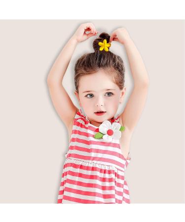 8 Pack Small Flower Hair Claw Clips for Women Girls Kids - Strong Hold Mini Floral Hair Clips for Thin to Medium Thick Hair - Buy Online on SooperMarket.com