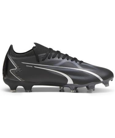 PUMA Men's Ultra Match FG/AG Football Shoe | Size 43 EU | Puma Black/Asphalt - International Shipping Available - Buy Online on SooperMarket.com