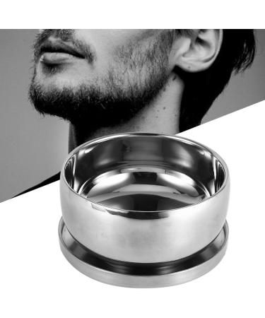 FILFEEL Shaving Bowl with Lid - Silver Metal Men s Wet Shaving Soap Mug | Premium Facial Care Tool for Smooth Shaving - Buy Online on SooperMarket.com