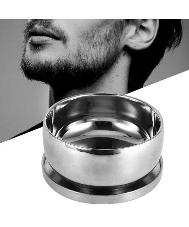 Premium Shaving Soap Peel for Men Wet Shaving Cup with Silver Metal Shell Lid & Anti-Skid Base - Buy Online on SooperMarket.com