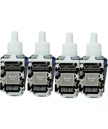 Bath and Body Works Black Tie Wallflower Fragrance Refill 4 Pack 0.8 Oz - Buy Online on SooperMarket.com