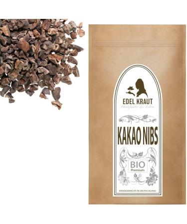 Kocao Nibs Bio 250g - 100% Natural Organic Raw Cacao Nibs | Noble Herb - Additive-Free Controlled Organic Cultivation - Buy Online on SooperMarket.com