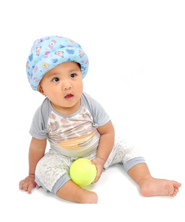 FLYPARTY Baby Toddler Adjustable Safety Helmet Cap - Blue Sweets - Buy Online on SooperMarket.com