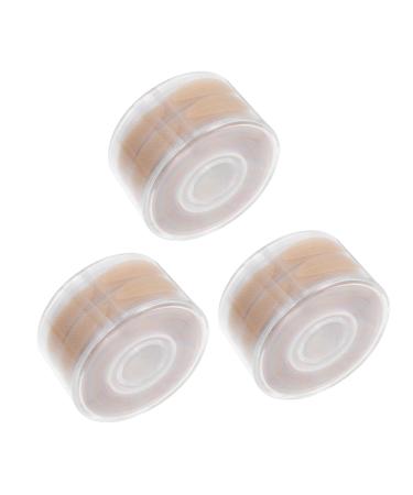 NOLITOY 3 rolls Woman Girl Makeup Double Single Belt Cosmetics Invisible Stickers Simple Tape Lifter