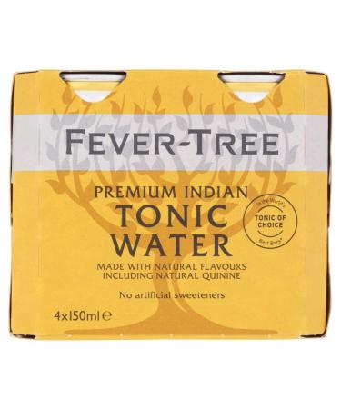 Fever-Tree Indian Tonic Water - 24 Cans (150 ml Each) | Premium Mixer for Gin & Cocktails - International Shipping Available - Buy Online on SooperMarket.com