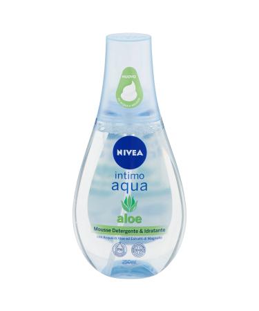 Nivea Underwear Aqua Aloe Mousse Cleanser & Moisturizer 250ml - Hydrating Skincare for All Skin Types - International Shipping Available - Buy Online on SooperMarket.com