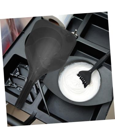 2pcs Hair Mask Cover Hair Sprays Hairspray Masks Haircut Mask Protector Hair Cutting Protector Barber Mask Hair Spray Protective Black Plastic - Buy Online on SooperMarket.com