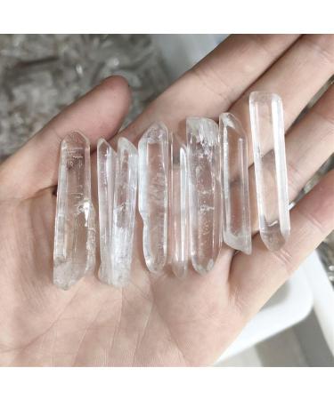 7pcs Natural Stone Crystal Specimen Clear Quartz Crystals Stones Health Stone Decoration Home Goods - Buy Online on SooperMarket.com