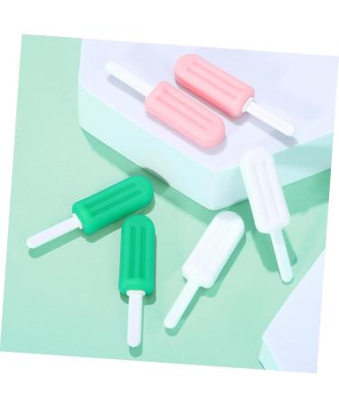 WOFASHPURET 6 Pcs popsicle silicone chew kids gummies silicone aligner chewies silicone chewers child tray cute - Buy Online on SooperMarket.com