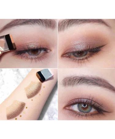 Nirelief Dual Colour Lazy Eyeshadow Palette Long Lasting & Waterproof Gradient Glitter Shadow - Buy Online on SooperMarket.com