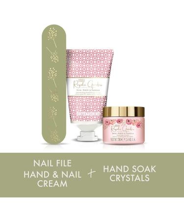 Baylis & Harding Royale Garden Rose Poppy & Vanilla Manicure Gift Set - Vegan Friendly - Buy Online on SooperMarket.com