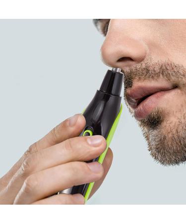 TEMKIN Rechargeable Nose Hair Trimmer for Men | Ear & Beard Trimmer | Eyebrow & Nose Hair Removal | Black - Buy Online on SooperMarket.com