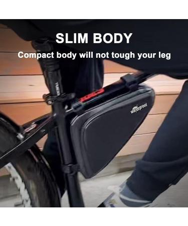 NDAkter Bike Bag - Water-Resistant Triangle Pouch for Phone, Wallet, Keys & Tools | Cycling Accessories for Road Bike MTB Commute - Buy Online on SooperMarket.com